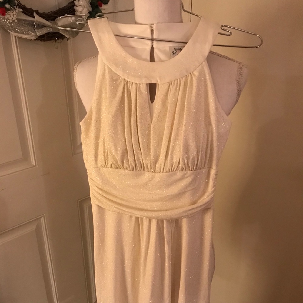 “Sweet Storm” Cream Sparkle Dress!